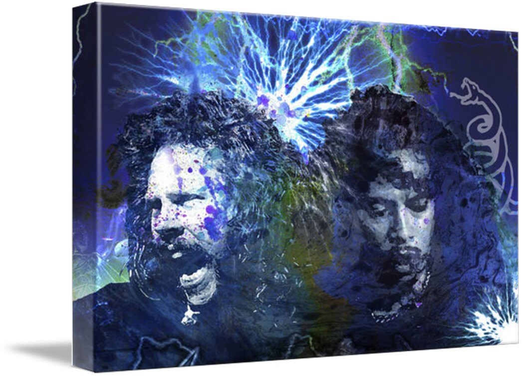 Metallica Art Heavy Metal Canvas Art Print