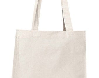 Plain Canvas Market Bag