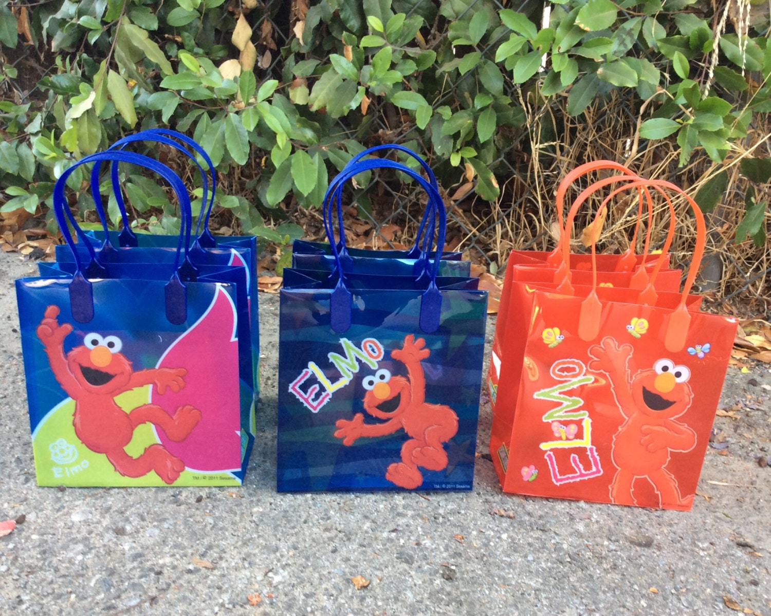 Elmo Candy Bags
 Elmo Party Favor Bags 12 Candy Bags