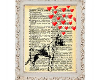 LOVE-Instant Download Dictionary Page Design Art By TSWCouture