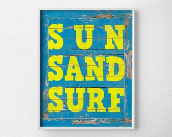 Surfing Print, Beach Art, Typography Poster, Surfing Art, Beach Sign, Surfing Poster, Surf Decor, Summer Decor, Summer Art, 0220
