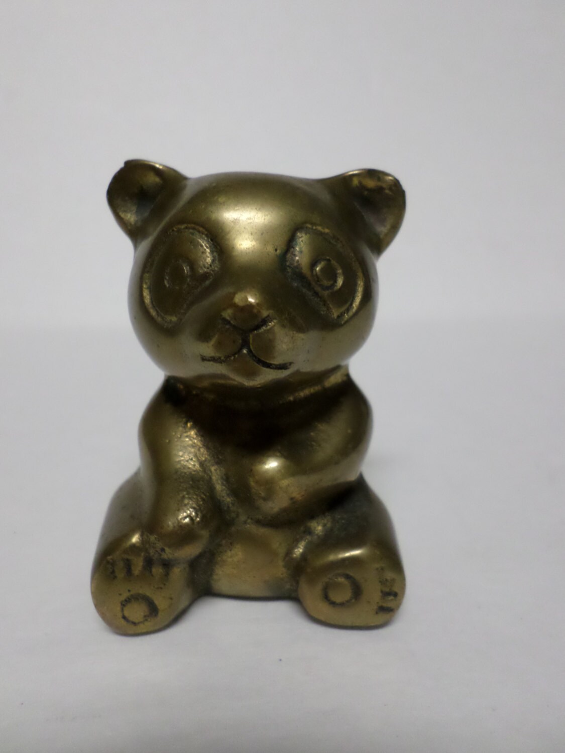 Vintage Brass Bear