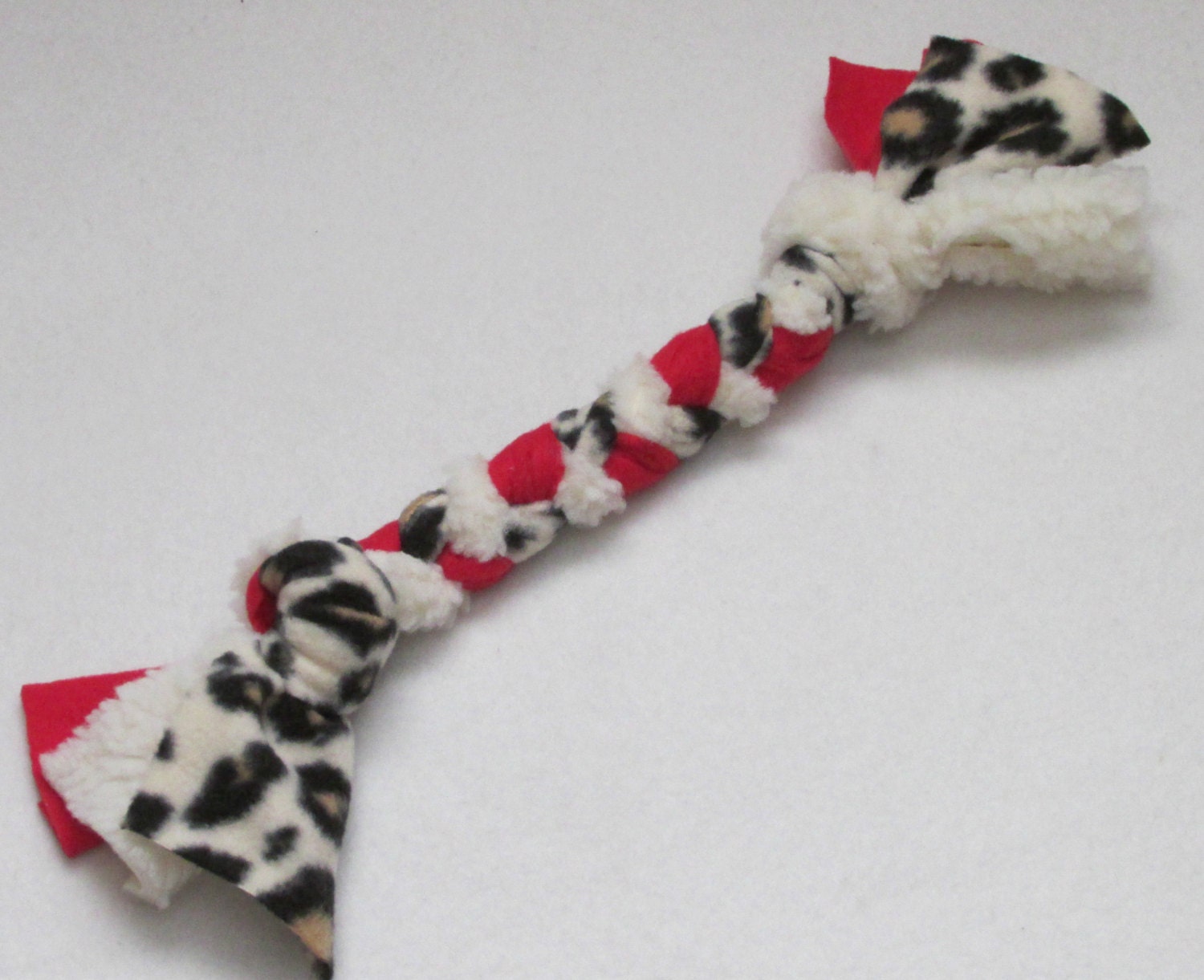 Fleece Dog Tug Toy by MyDogSmilesDesign on Etsy