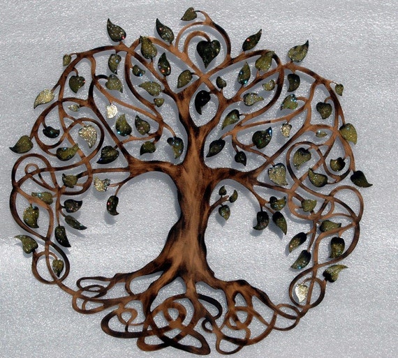 Tree of Life Infinity Tree Wall Decor by HumdingerDesignsEtsy