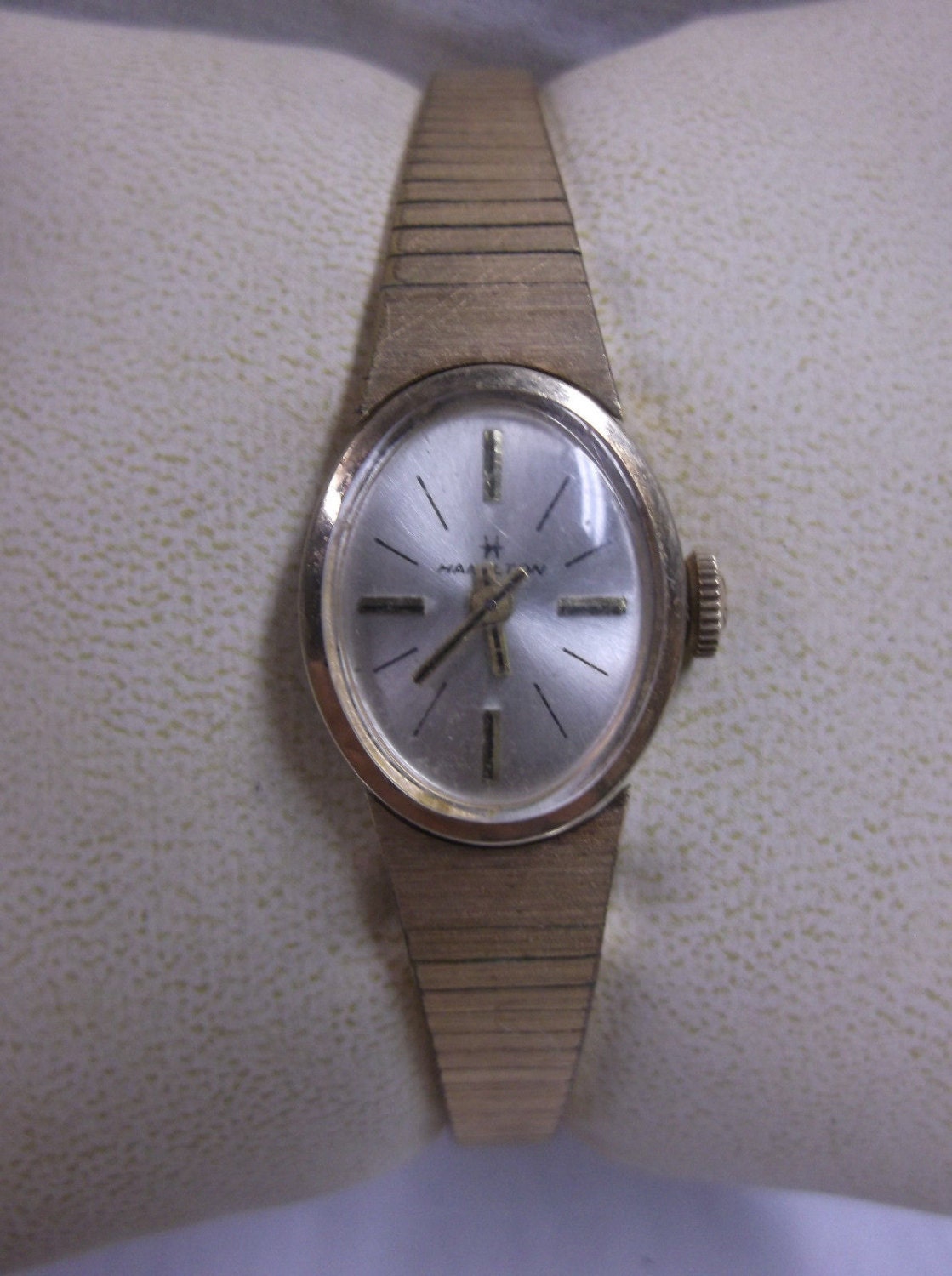 Women's Vintage Gold Tone Hamilton Watch