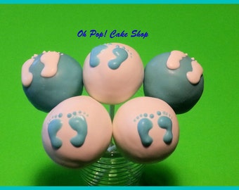 Popular Items For Baby Feet Cake Pops On Etsy