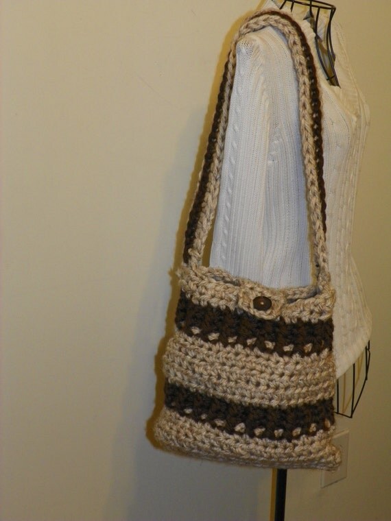 Reduced for Quick Sale Hand Crochet shoulder purse