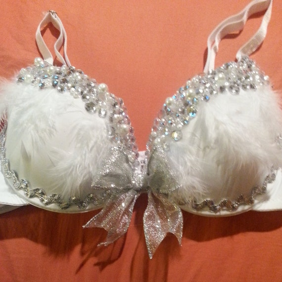 Items similar to Feather bra on Etsy