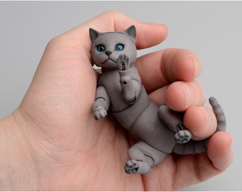 BJD cat: Khao Manee make-up and eyes