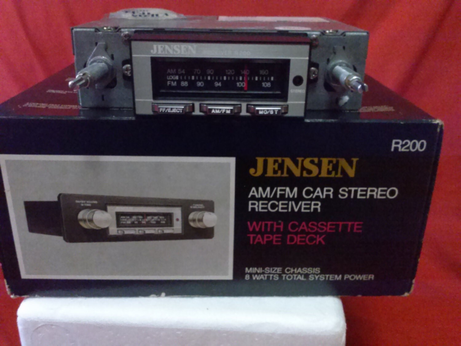 Jensen Car Stereo R200 Cassette New In Box by UfoTreasure on Etsy