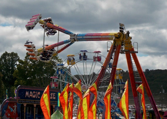 Woodstock Fair Color Photo Free Shipping By Timefliescatchit