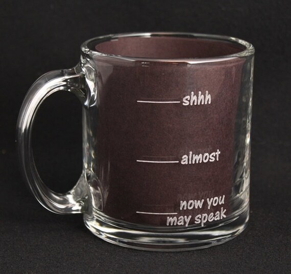 Laser Etched Coffee Mug