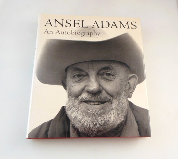 1 <b>Ed Ansel</b> Adams Autobiography Hardcover Book DJ First Edition 1985 - il_570xN.526713424_el8g