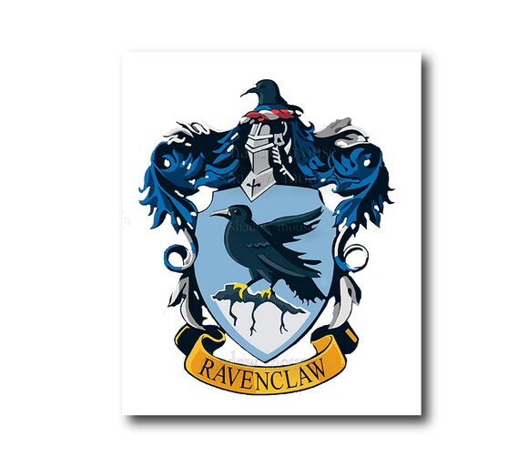 Items similar to crest ravenclaw . Harry Potter printable ,Iron digital ...