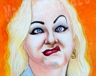 Popular items for hatchet face on Etsy