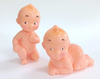 Statuette Rosy Poly Type Kewpie Par Electra Toy Novelty, USA, Vintage