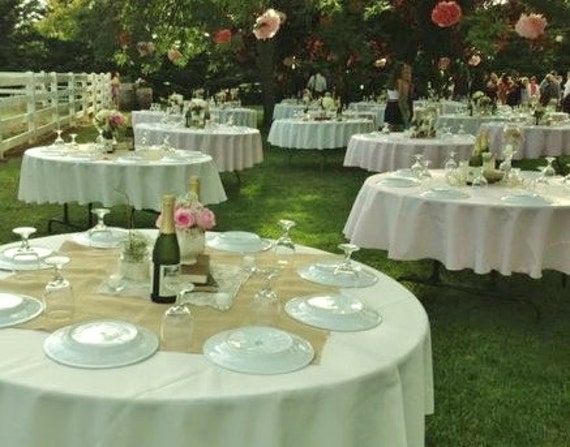 Burlap Table Toppers Decor Wedding Burlap Table Toppers Decor Wedding
