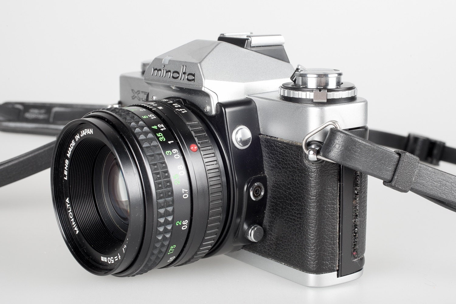Minolta XD11 Film SLR Camera with MD RokkorX 50mm f/1.7