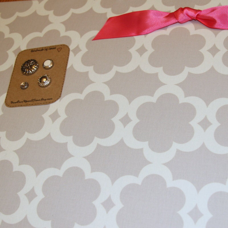 boardFabric Covered Bulletin by YourOnceUponATime