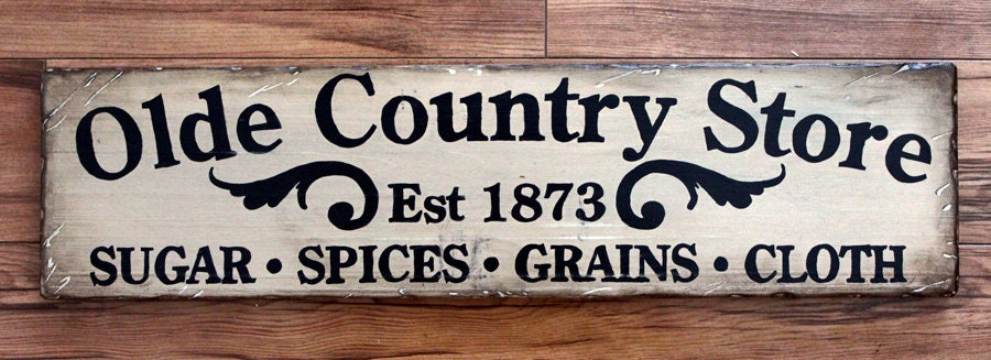 Rustic Wooden Sign Olde Country Store Decorative   Il Fullxfull.580271544 Nuvj 