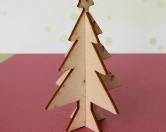 Items similar to Reclaimed Wood Christmas Tree made from Vintage ...