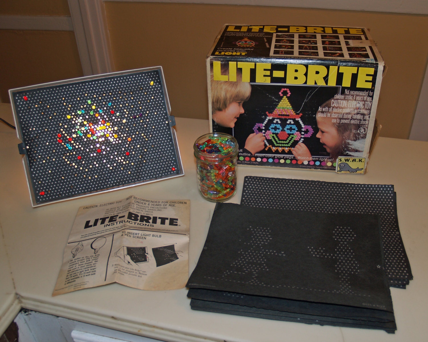 original lite brite in box