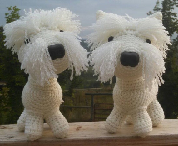 stuffed west highland terrier