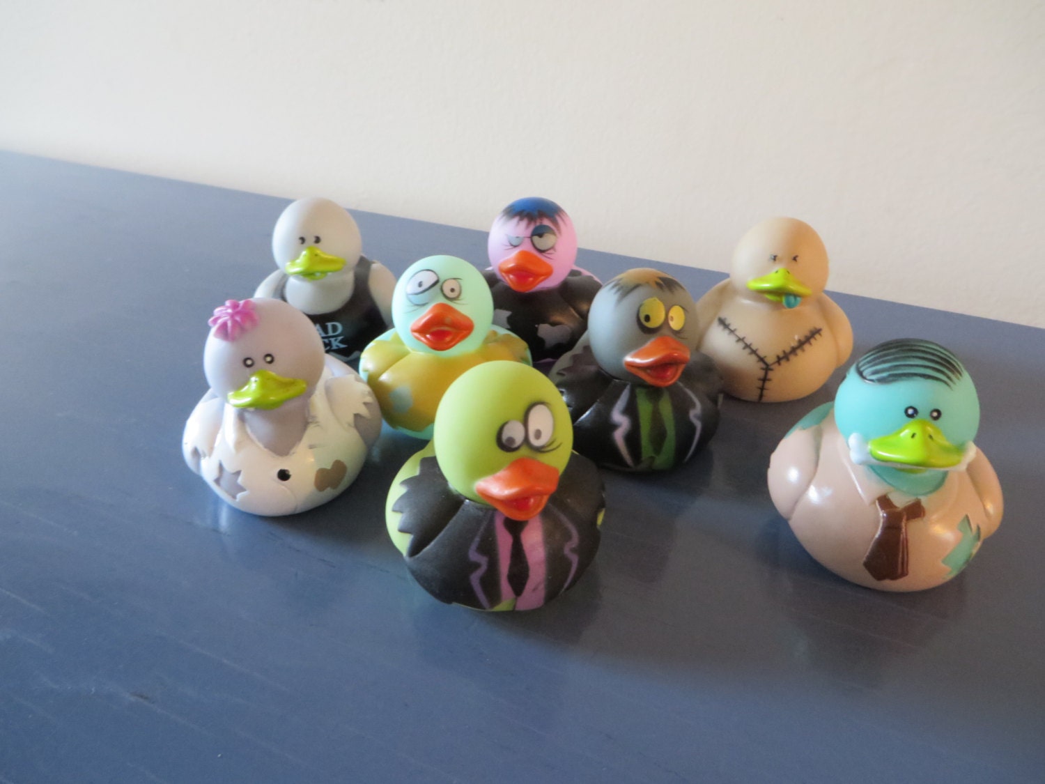8 Zombie rubber ducks Great for your Walking