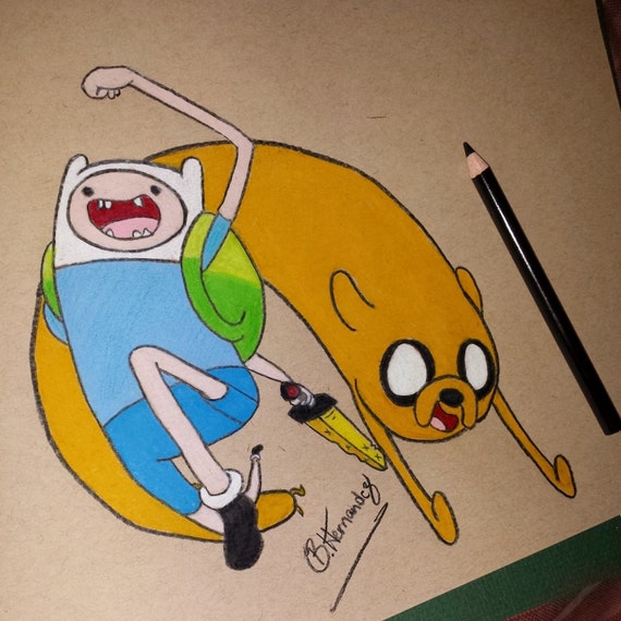 Adventure time drawing :)