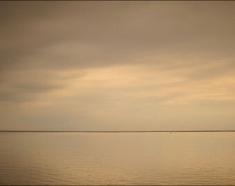 Not A Word, original fine art photography, print, landscape, nature, 8x12, elie, fife, scotland, sea, water, minimalist, dusk, cloud