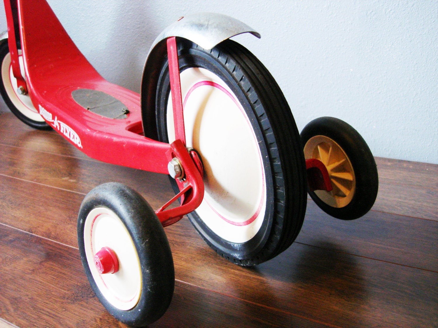 RESERVED for Chloe Vintage Retro Radio Flyer Scooter