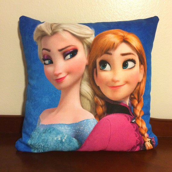 anna elsa pillow