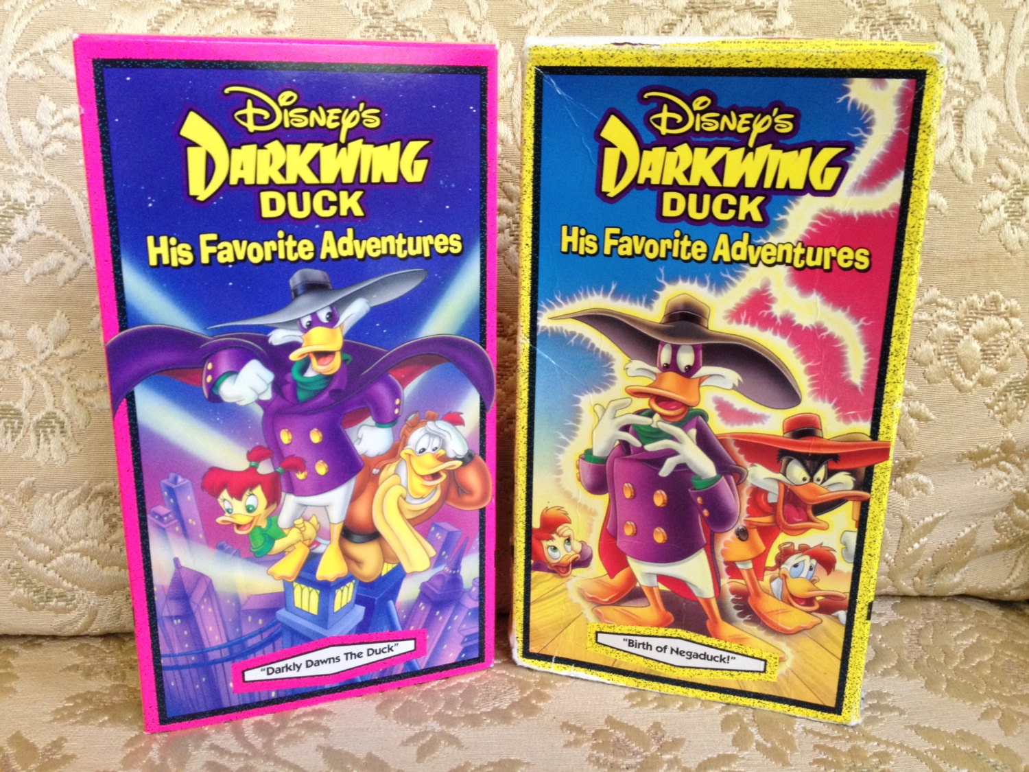 Darkwing Duck VHS Trading Cards 4 Episodes by VideoObscura
