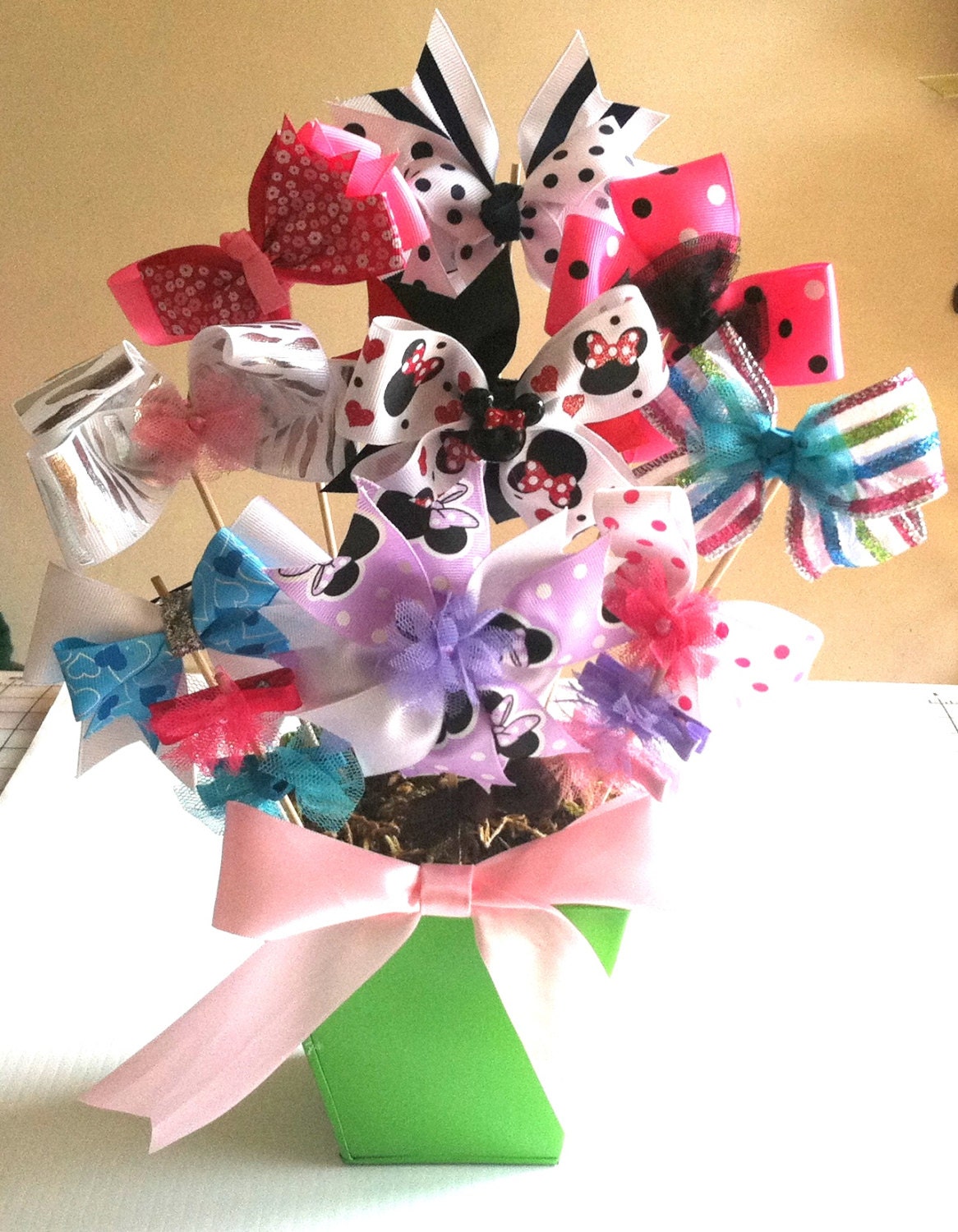 Hair Bow Basket