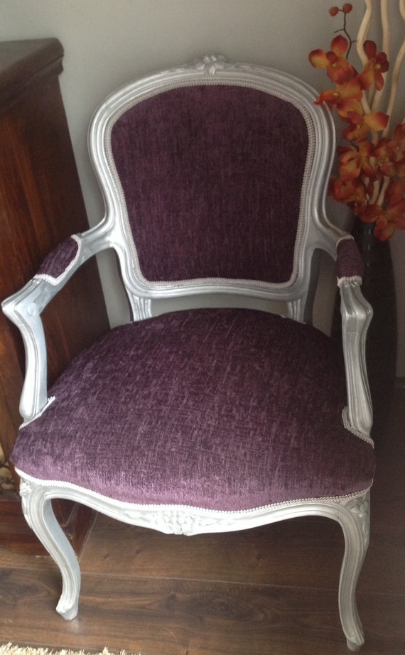 louis style shabby chic chair by vintageaurorarose on etsy louis style shabby chic chair by vintageaurorarose on etsy