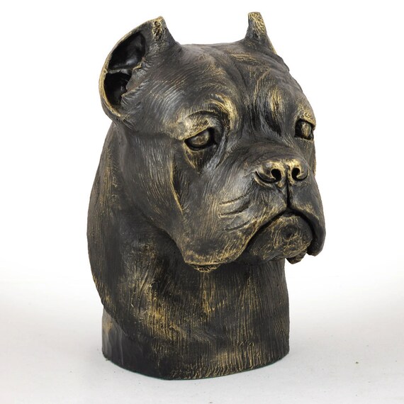 Cane Corso dog big head statue limited edition by