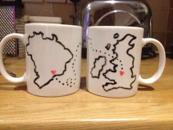 items similar to best friend mugs his and hers mugs long items similar to best friend mugs his and hers mugs long
