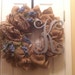 Welcome Wreath by BitsysBits on Etsy