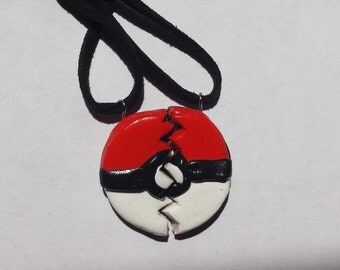 Pokeball Friendship Necklaces