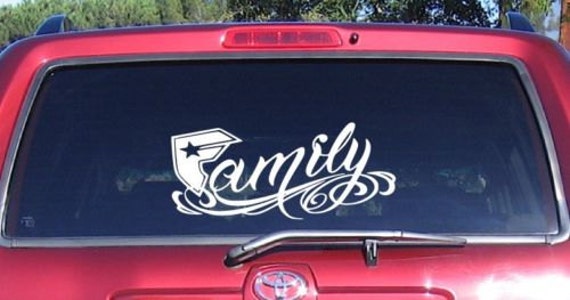 Famous Stars and Straps Family 12 Decal Sticker Window