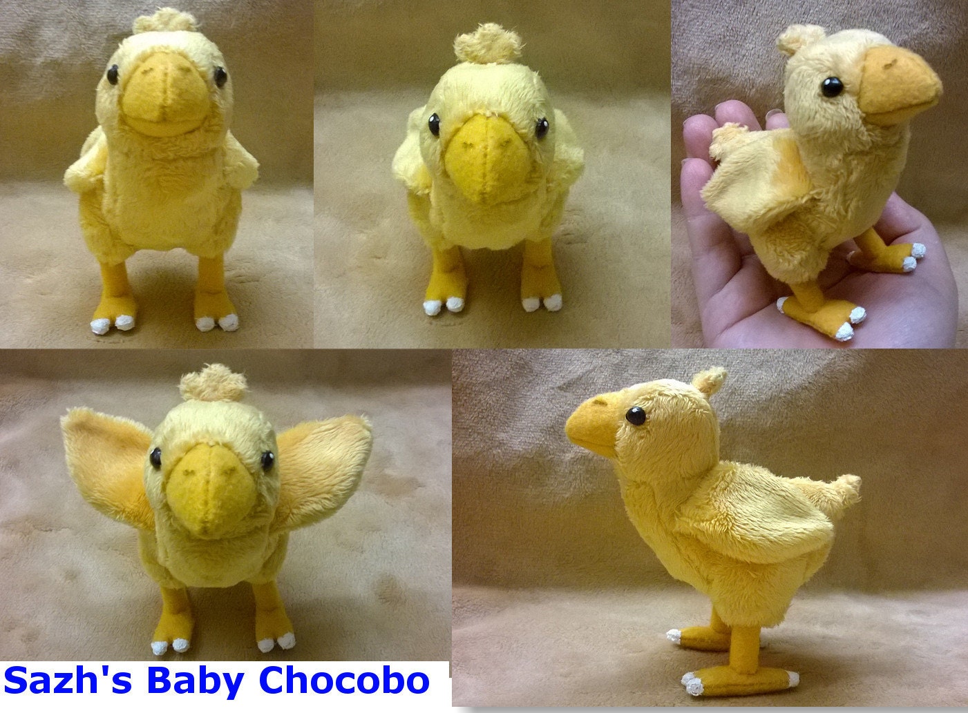 baby chocobo plush