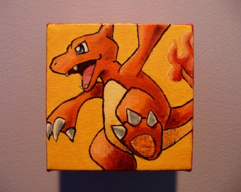 pokemon painting – Etsy