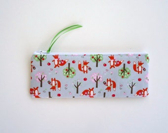 Popular items for fox pencil case on Etsy
