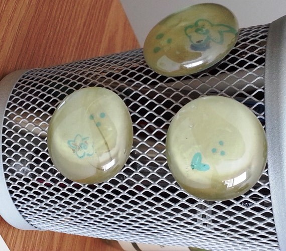 Glass 3 in set. by NaturesSilhouette on Etsy