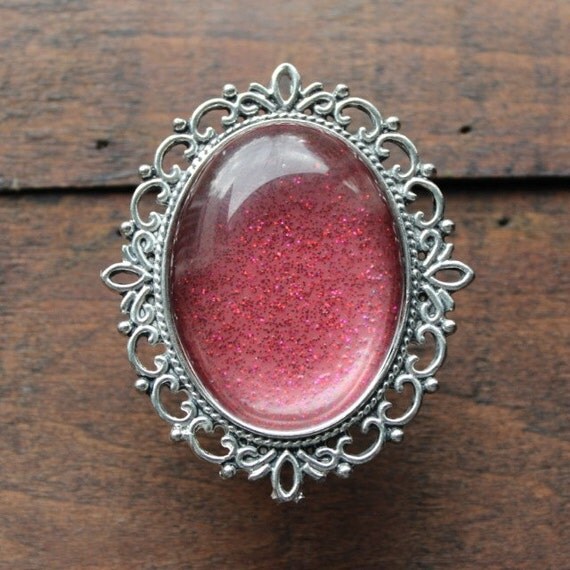 glitter dresser knobs