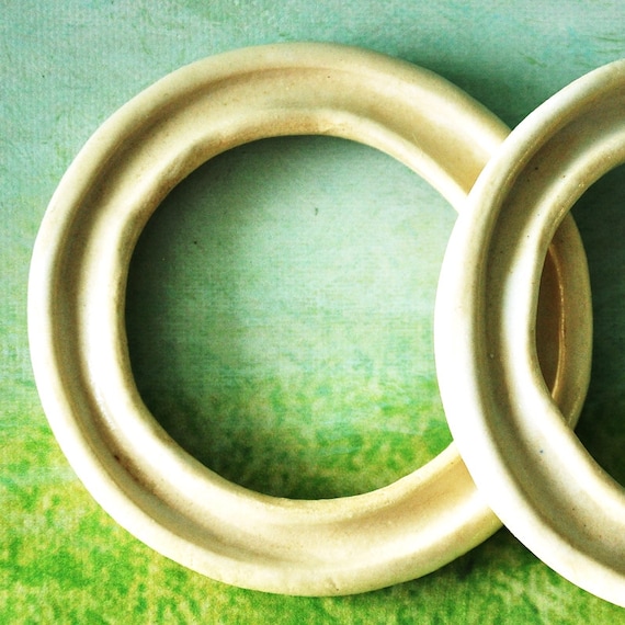 Glazed Ceramic Light Bulb Diffuser Ring for essential oils