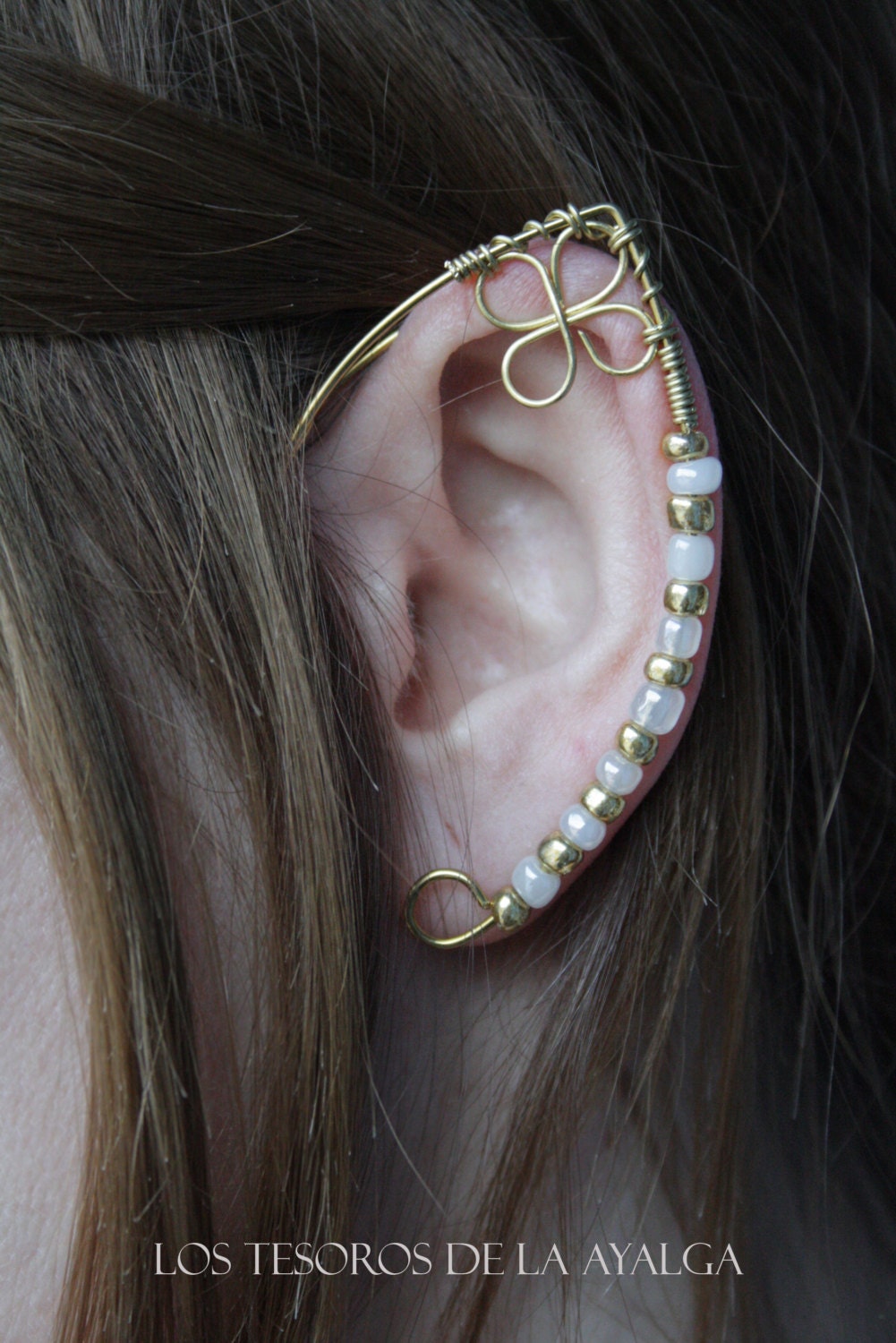 elven ear ear cuff elvish earring elf ear