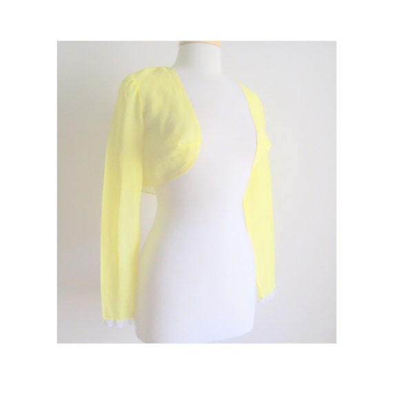 yellow bolero jackets