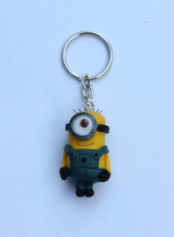 minion soft toy keychain