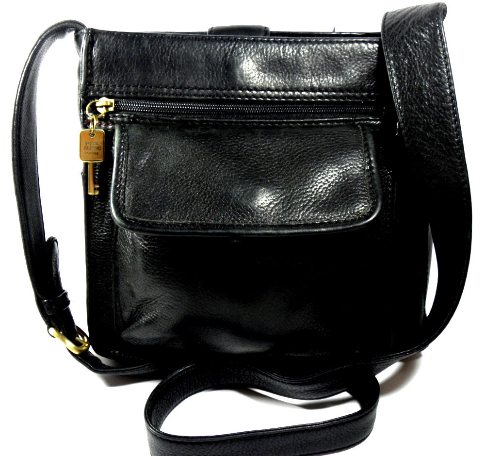 fossil vintage leather bag